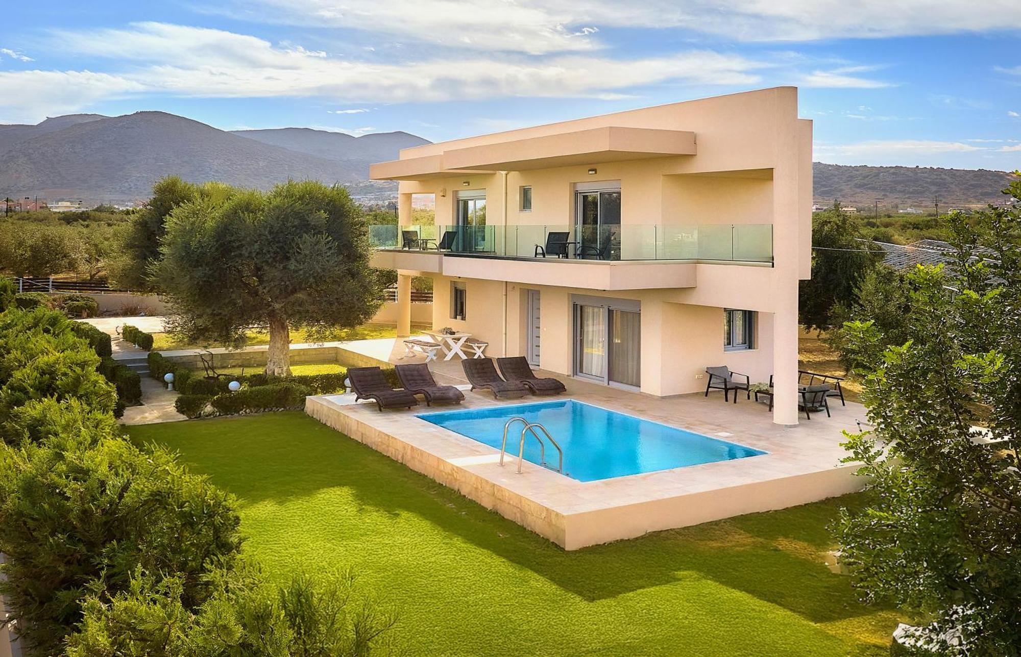 Villa Santa Barbara Hersonisos Limenas Chersonisou Exterior foto