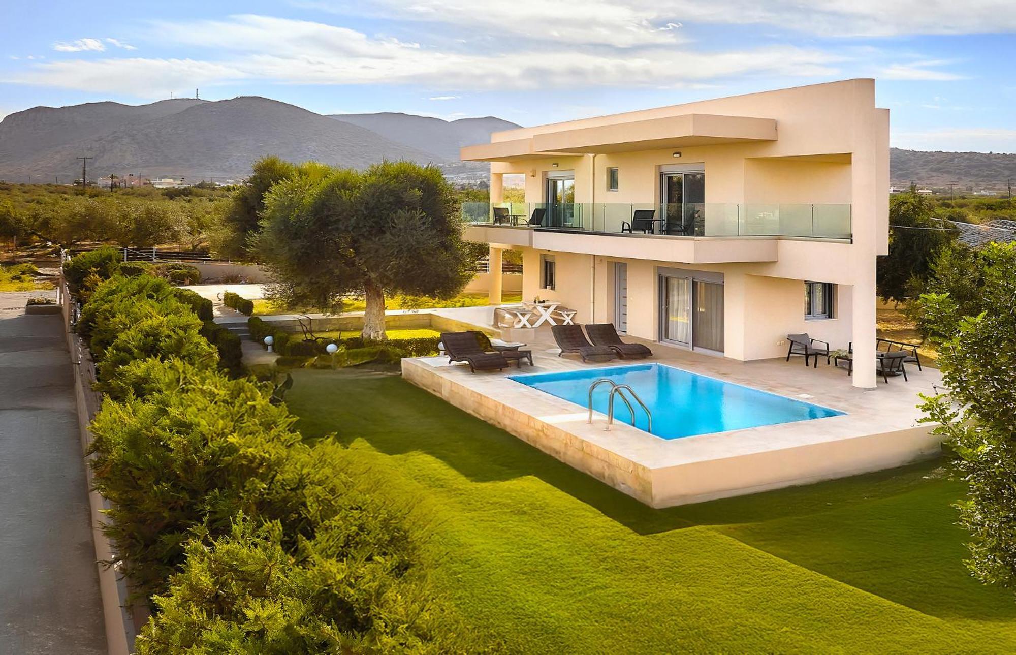 Villa Santa Barbara Hersonisos Limenas Chersonisou Exterior foto